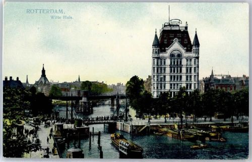 Rotterdam weißes Haus