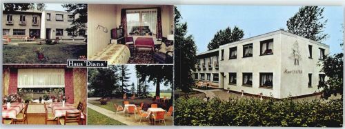 Seekamp Alterspension und Pflegeheim Diana von Ingrid Winter, Klappkarte