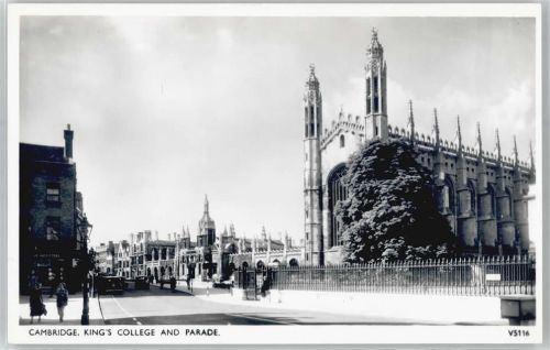 Cambridge King´s College and Parade