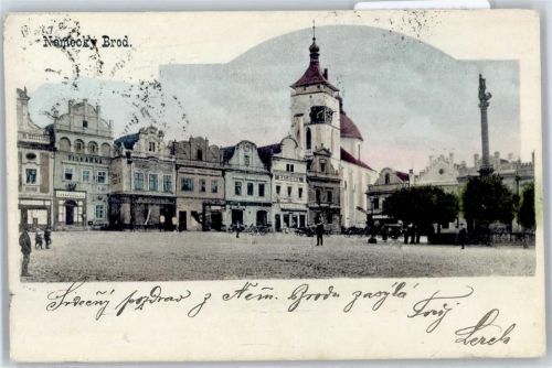 Havlickuv Brod Marktplatz , Marke entfernt