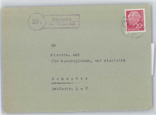 Steimke Landpoststempel