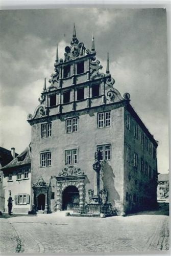Sulzfeld Rathaus Kalender Aus deutschen Landen 1964