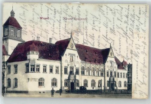 46483 W4230 Wesel a Rhein - Neues Postamt