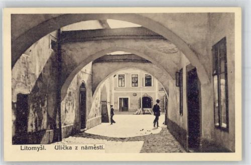 Litomysl Ulicka z namesti