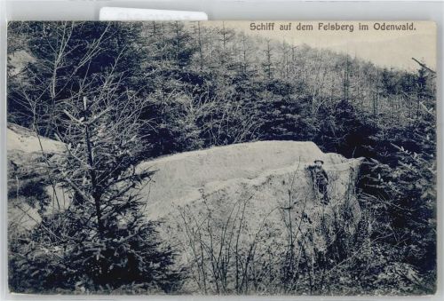 Lautertal Schiff auf dem Felsberg