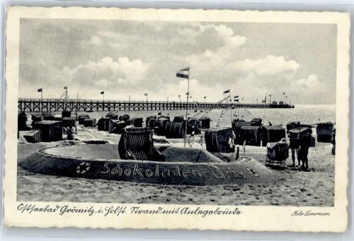 Grömitz Strandburg , Schokoladen Baby