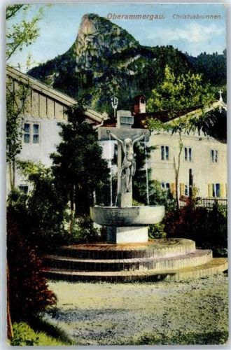 Oberammergau Christusbrunnen