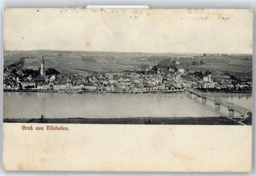 Vilshofen Eisenbahnbrücke, Vorstadt, Stadtpfarrkirche