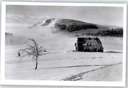 Herzogenhorn Winter- Karte, Herzogenhorngasthaus