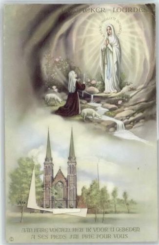 Oostacker Leporello, Kirche, Oostacker-Lourdes