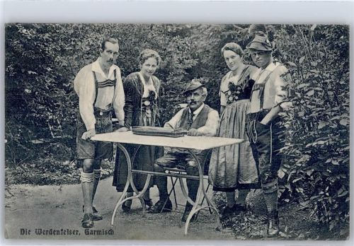 Garmisch Familienbild , Die Werdenfelser
