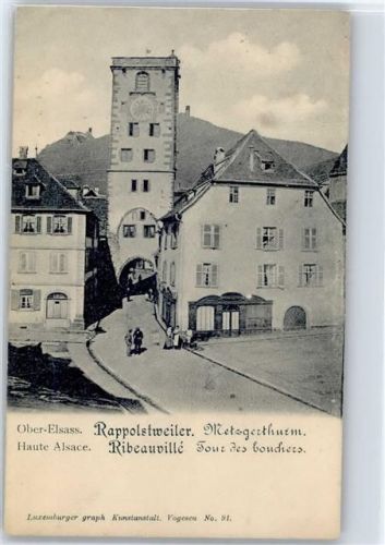 02110 Ribeauville - Metzgerturm