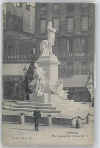 Bordeaux Denkmal Gambetta