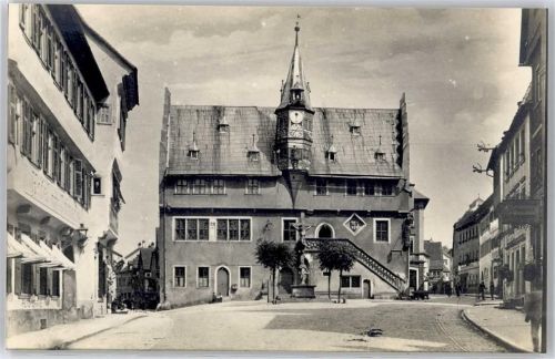 Ochsenfurt Foto-Aufnahme, Rathaus, Hotel