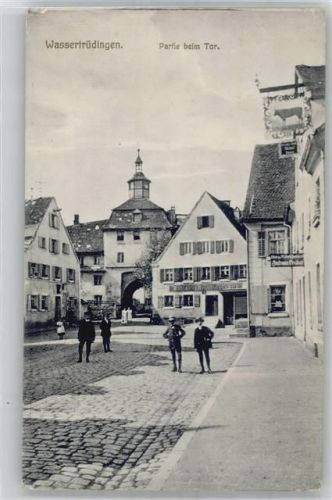 Wassertrüdingen Partie beim Tor