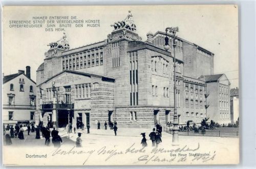 Dortmund Das neue Stadttheater