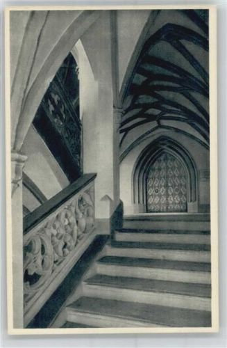 Wasserburg Treppenhaus im Rathaus AKU1