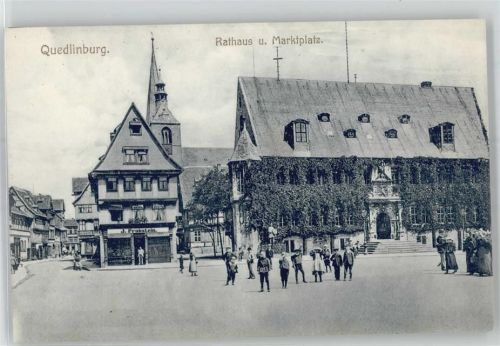 Quedlinburg Rathaus, Marktplatz