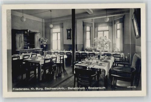 39291 O3272 Friedensau - Sanatorium, Kurhaus, Speiseraum