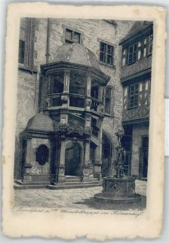 Frankfurt Wendeltreppe im Römerhof