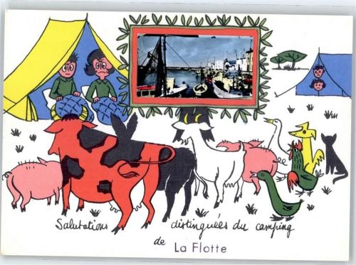 La Flotte Leporello, Humor Camping, Hafen