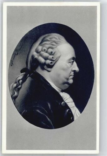 Vater des Dichters Goethe Künstlerkarte