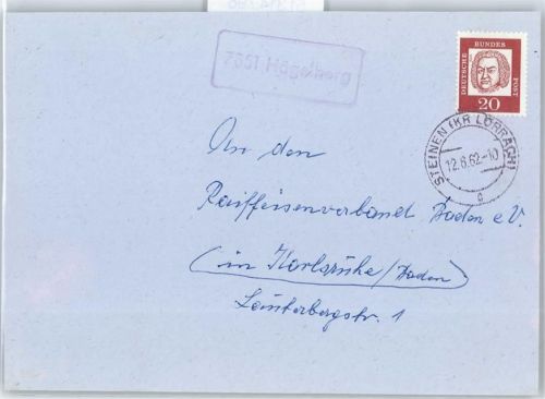 79585 W7853 Hägelberg - Landpoststempel