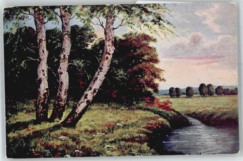 Fiebiger, G. , Flußlandschaft
