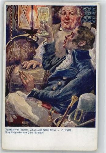 Volksliederkarte No. 28