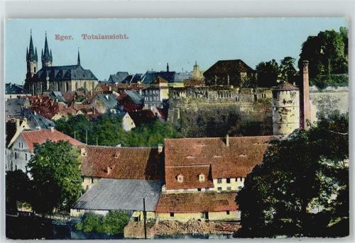 Cheb Blick zur Altstadt