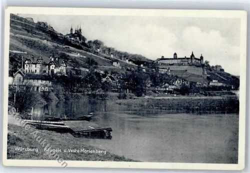 Würzburg Käppele und Feste Marienberg