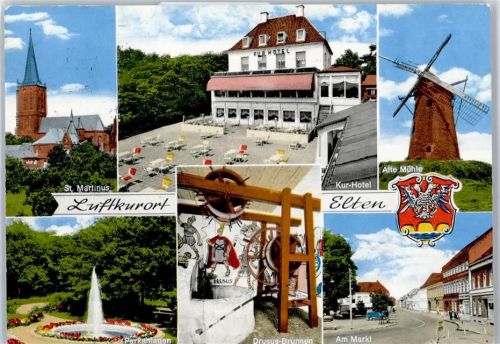 Elten am Markt , Marke entfernt