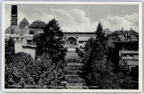 Darmstadt Rosengarten , Haus Glückert