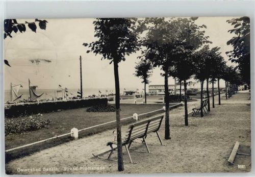 Seebad Bansin Strand Promenade