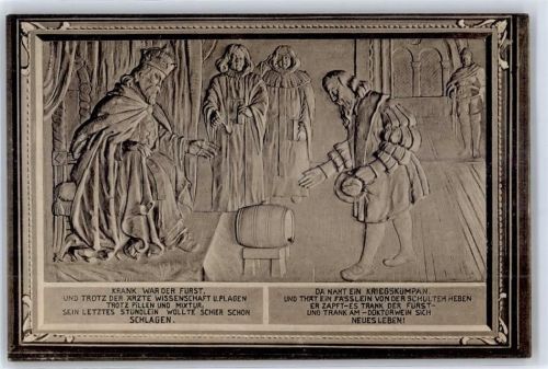 Bernkastel Relief in der Doktorweinstube Gasthaus