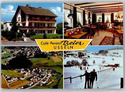 Usseln Pension Beier , Fliegeraufnahme