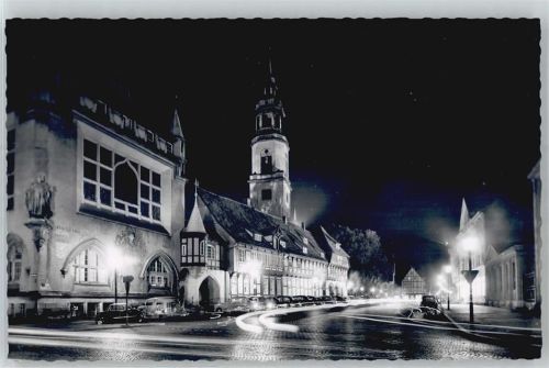 29221 W3100 Celle - Stechbahn bei Nacht