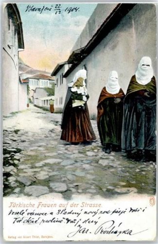 Sarajevo Türkische Frauen auf der Straße
