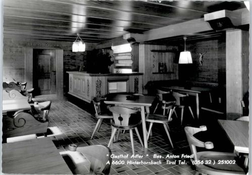 Hinterhornbach Gasthaus zum Adler