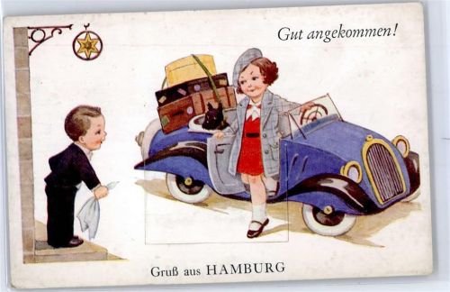 Hamburg Leporello Auto