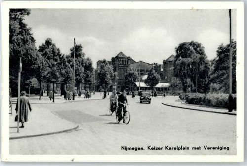 Nijmegen Keizer Karelplein met Vereniging