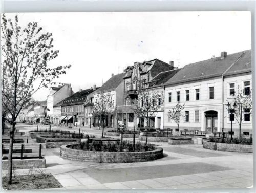 Luckenwalde Fußgängerzone an der ernst-Thälmann-Strasse