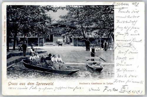 Leipe 1901 Buchan`s Gasthaus Spreewald