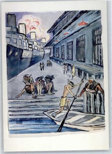 Dauthendey, Max Hafen von Priok