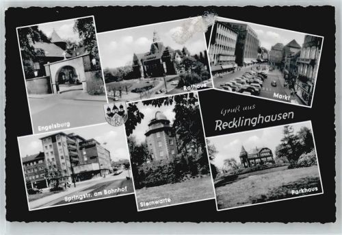 Recklinghausen Springstrasse , Marktplatz