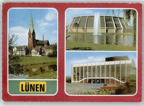 Lünen Kirche, Wasserfontaine