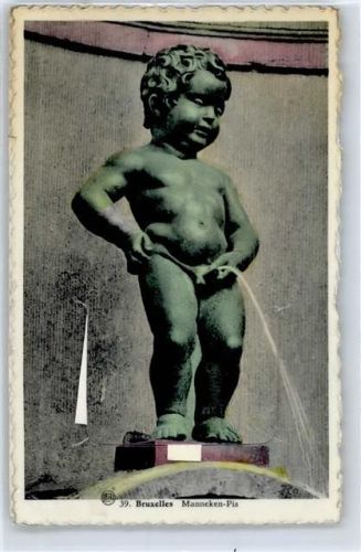 Brüssel Leporello Manneken Pis