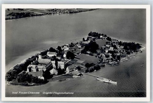 Frauenchiemsee Fliegeraufnahme