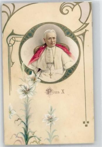 Pius X , Prägedruck