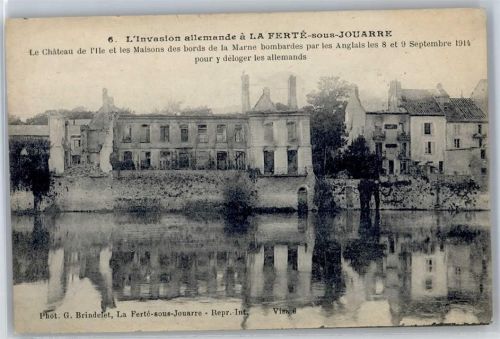 La Ferte-sous-Jouarre Schloss WK I 8-9 September 1914